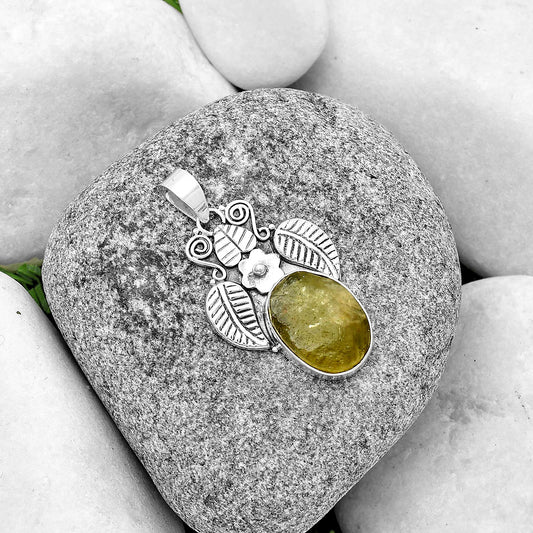 Green Kyanite Rough Pendant P-1419 SDP134352