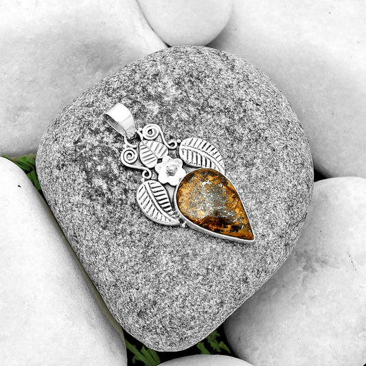 Natural Bronzite Pendant P-1419 SDP134361