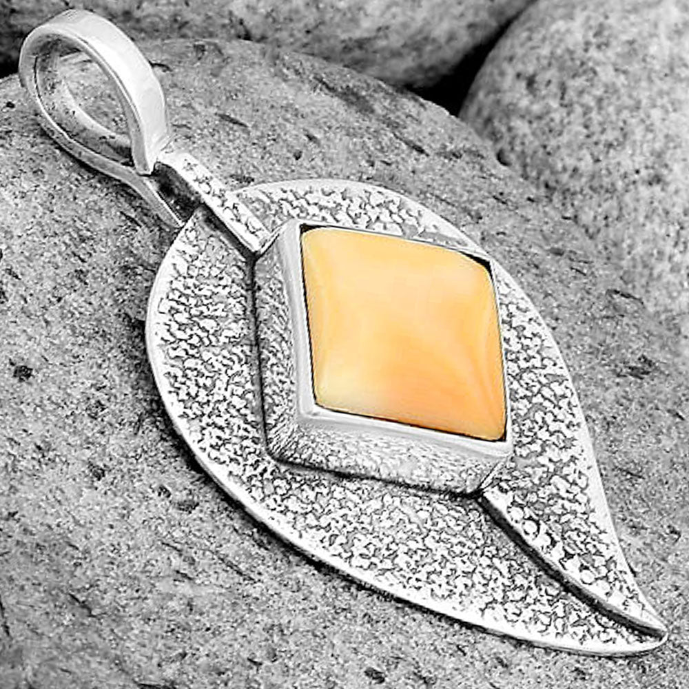 Natural Spiny Oyster Shell - Arizona Pendant P-1218 SDP134436