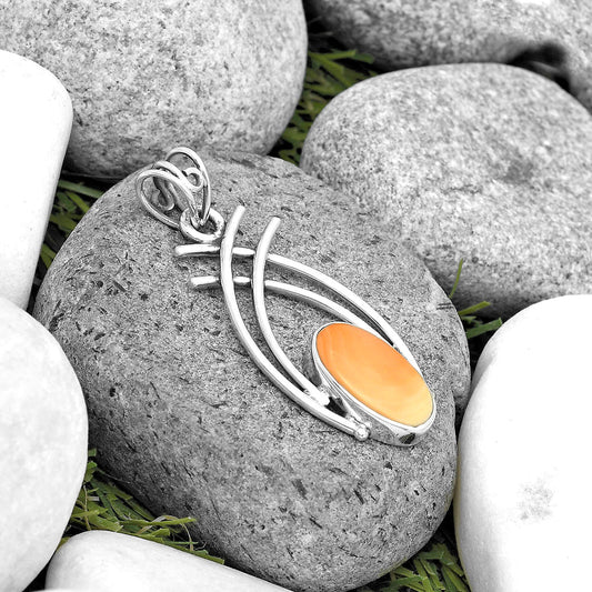 Natural Spiny Oyster Shell - Arizona Pendant P-1010 SDP134540