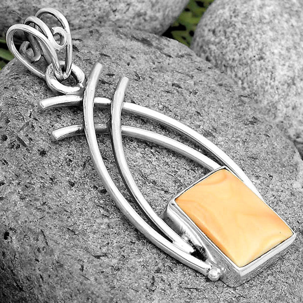 Natural Spiny Oyster Shell - Arizona Pendant P-1010 SDP134560