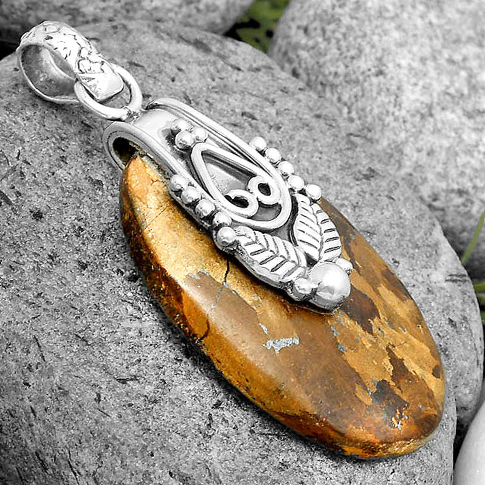 Southwest - Natural Bronzite Pendant P-1313 SDP134593