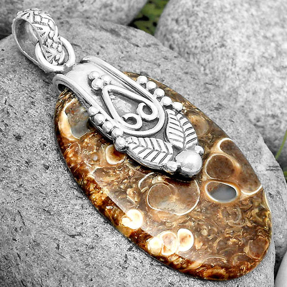 Southwest - Turtella Jasper - USA Pendant P-1313 SDP134594