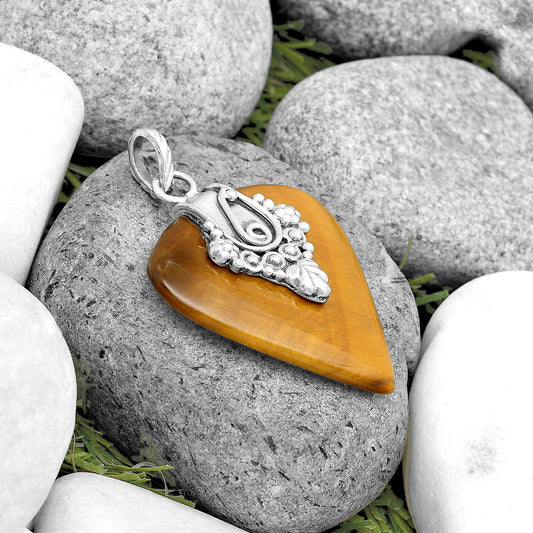 Natural Tiger Eye - Africa Pendant P-1313 SDP134649