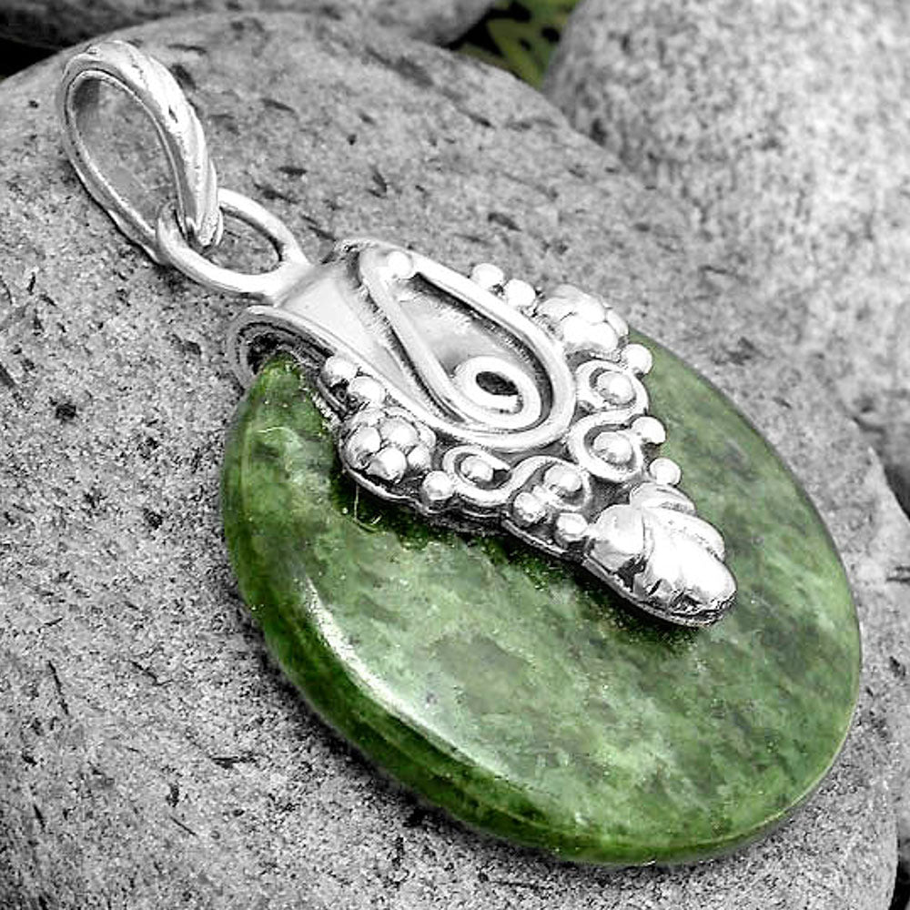 Natural Serpentine Pendant P-1313 SDP134652