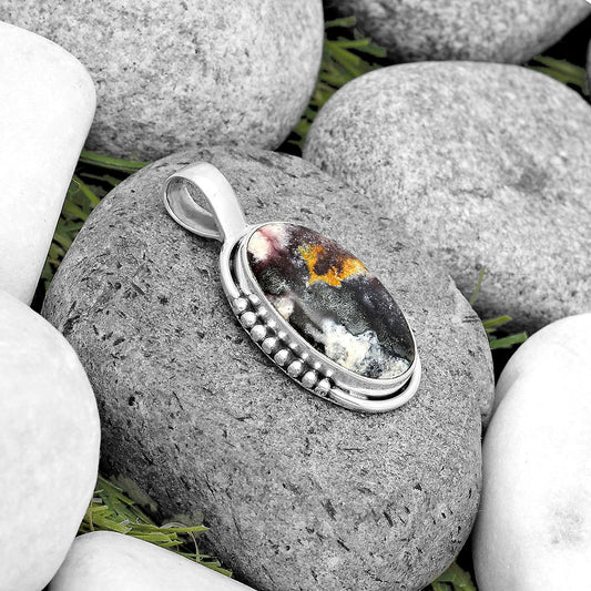 Natural Porcelain Jasper Pendant P-1326 SDP134703