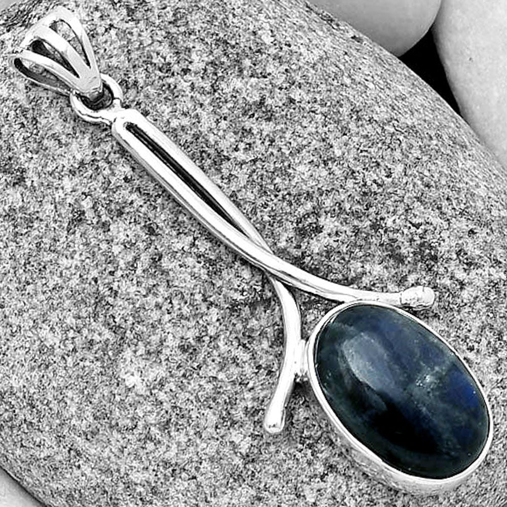 Blue Fire Labradorite - Madagascar Pendant P-1054 SDP134845
