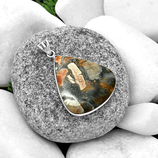 Natural Tabu Jasper Pendant P-1001 SDP134993