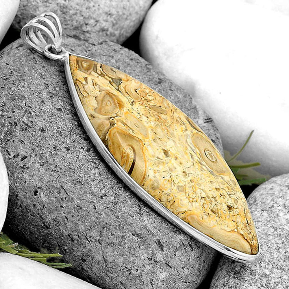 Natural Rock Calcy Pendant P-1001 SDP135165