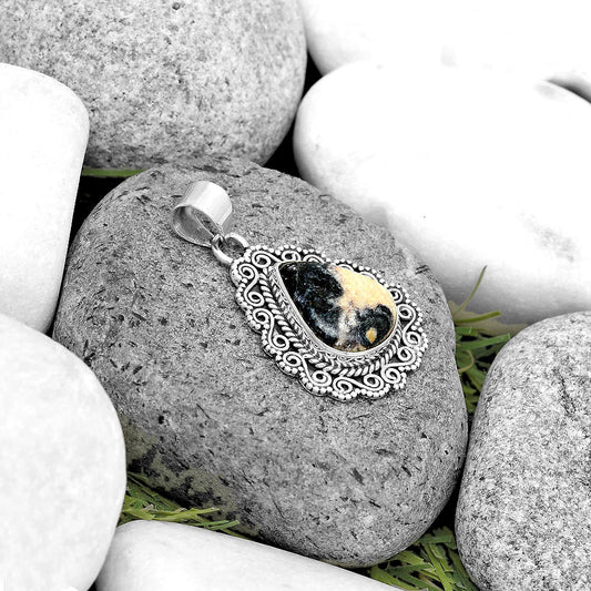 Natural Porcelain Jasper Pendant P-1214 SDP135249