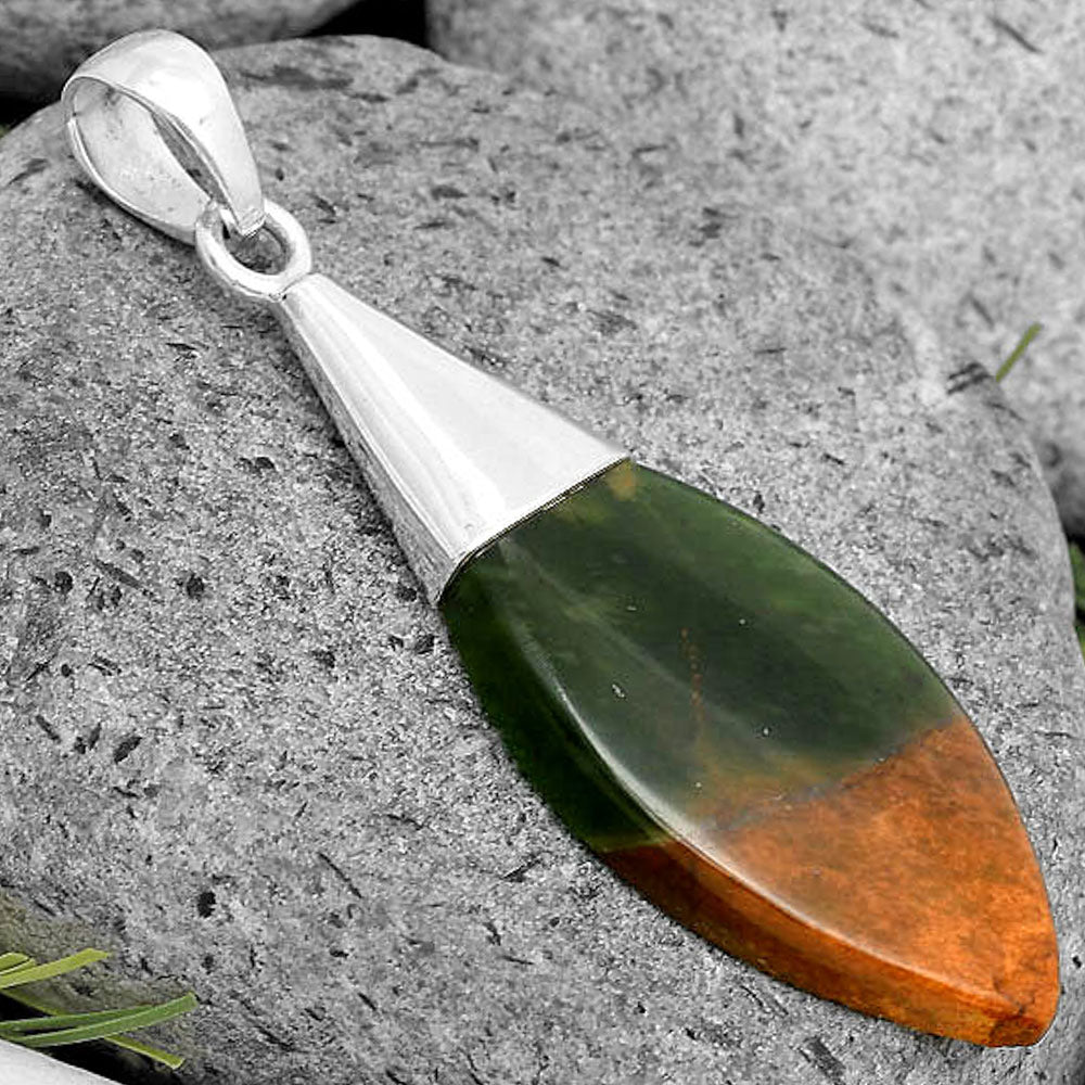 Natural Chrome Chalcedony Pendant P-1016 SDP135394