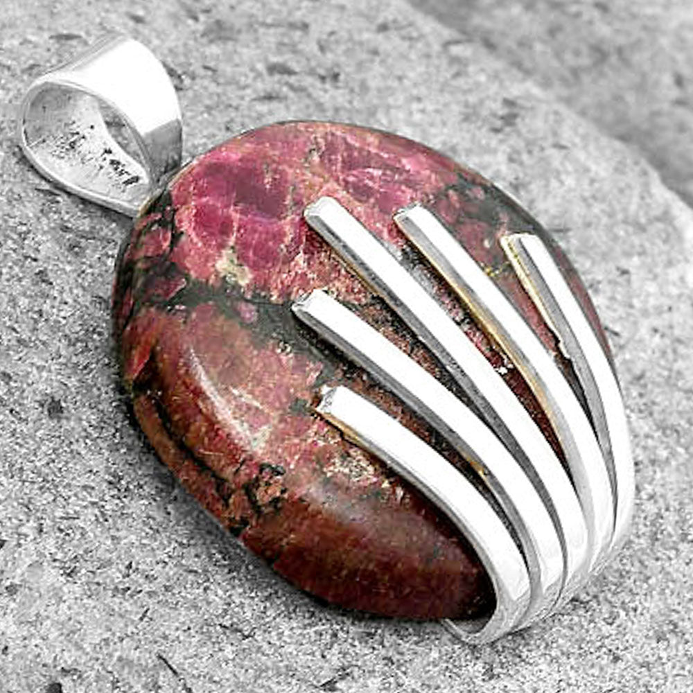 Natural Russian Eudialyte Pendant P-1559 SDP135511