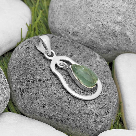 Natural Aquamarine Rough - Brazil Pendant P-1171 SDP135950