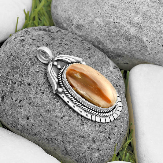 Natural Imperial Jasper - Mexico Pendant P-1568 SDP135993