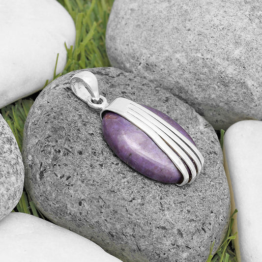 Natural Lavender Jade Pendant P-1302 SDP136059