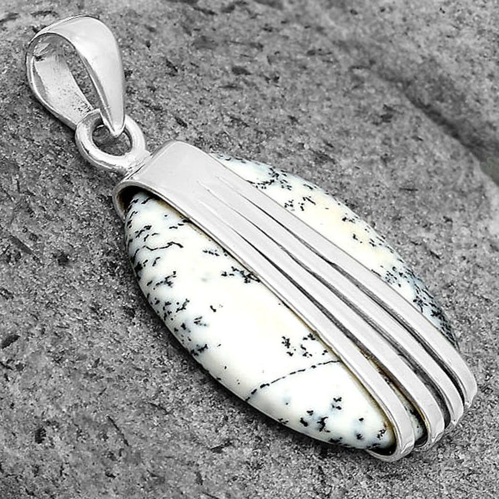 Merlinite Dendritic Opal - Turkey Pendant P-1302 SDP136072