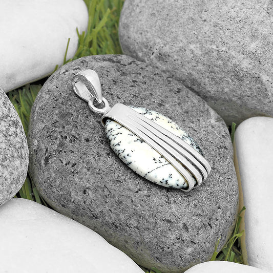 Merlinite Dendritic Opal - Turkey Pendant P-1302 SDP136072