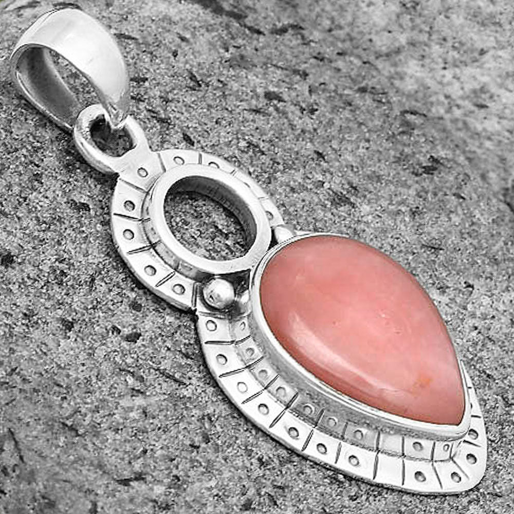 Natural Guava Quartz - Brazil Pendant P-1605 SDP136149