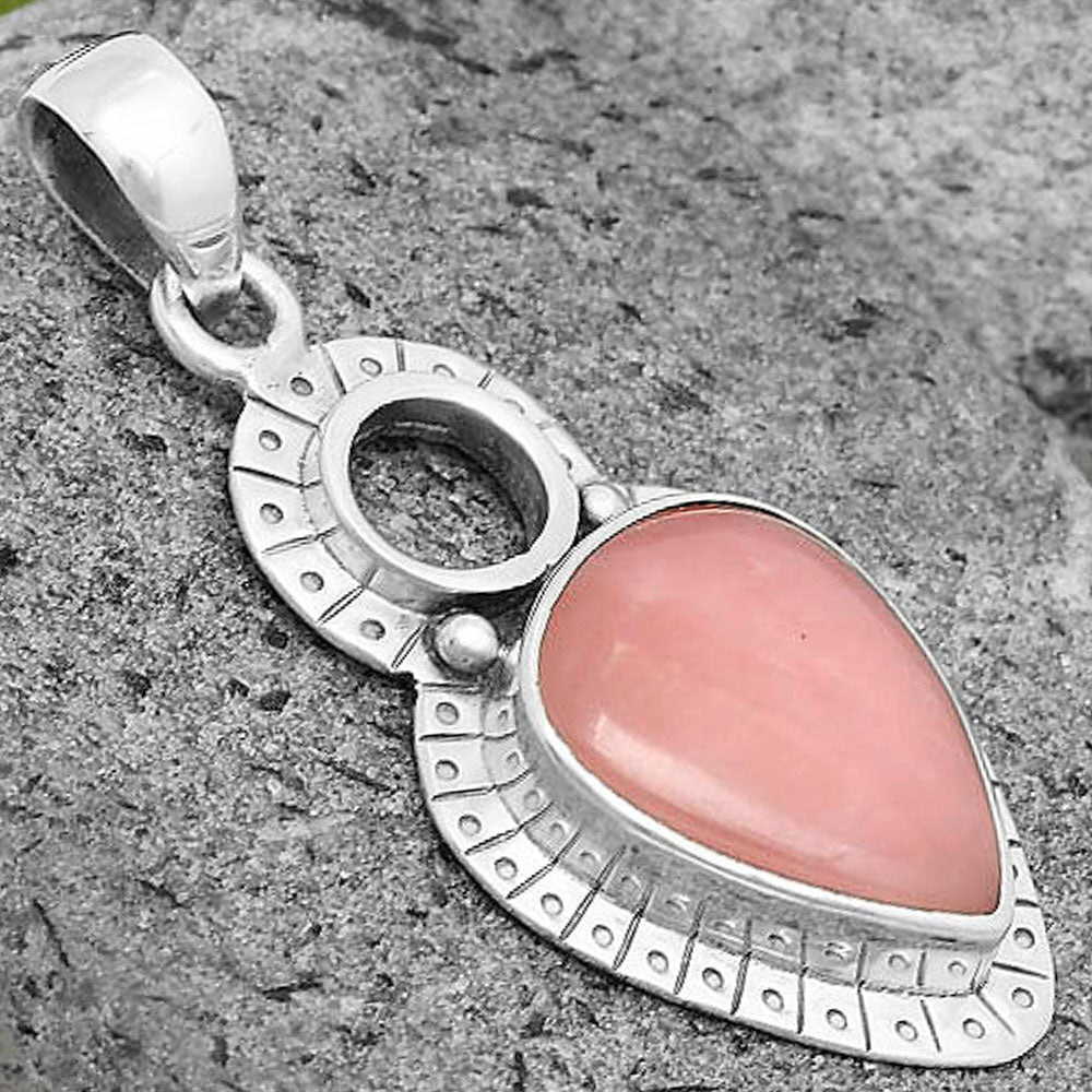 Natural Guava Quartz - Brazil Pendant P-1605 SDP136155