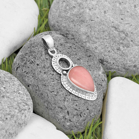 Natural Guava Quartz - Brazil Pendant P-1605 SDP136155