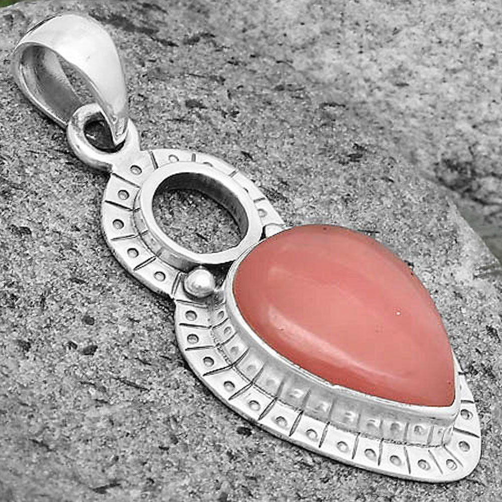 Natural Guava Quartz - Brazil Pendant P-1605 SDP136168