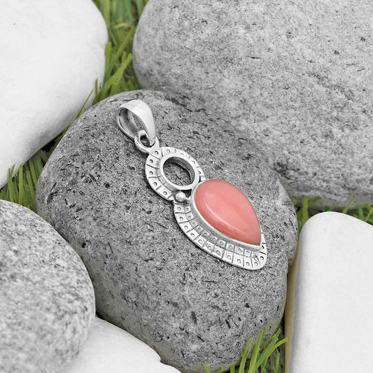 Natural Guava Quartz - Brazil Pendant P-1605 SDP136170