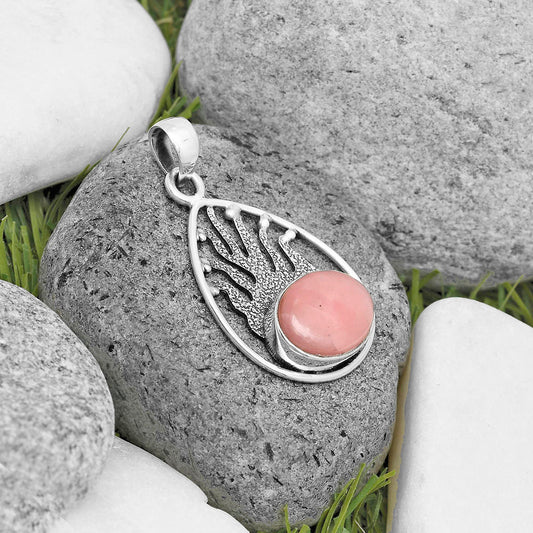 Natural Guava Quartz - Brazil Pendant P-1209 SDP136217