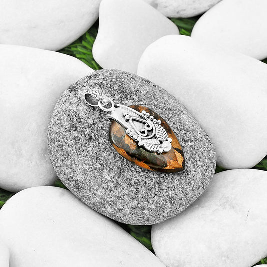 Natural Bronzite Pendant P-1313 SDP136412