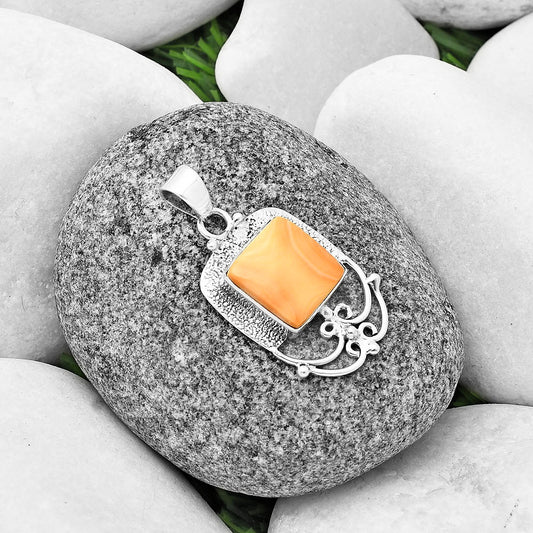 Natural Spiny Oyster Shell - Arizona Pendant P-1148 SDP136462