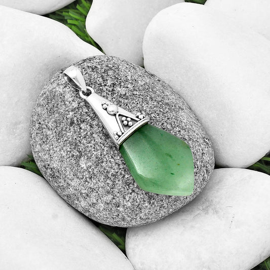 Natural Green Aventurine Pendant P-1139 SDP136759