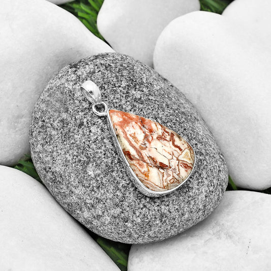 Natural Rosetta Picture Jasper Pendant P-1001 SDP136824
