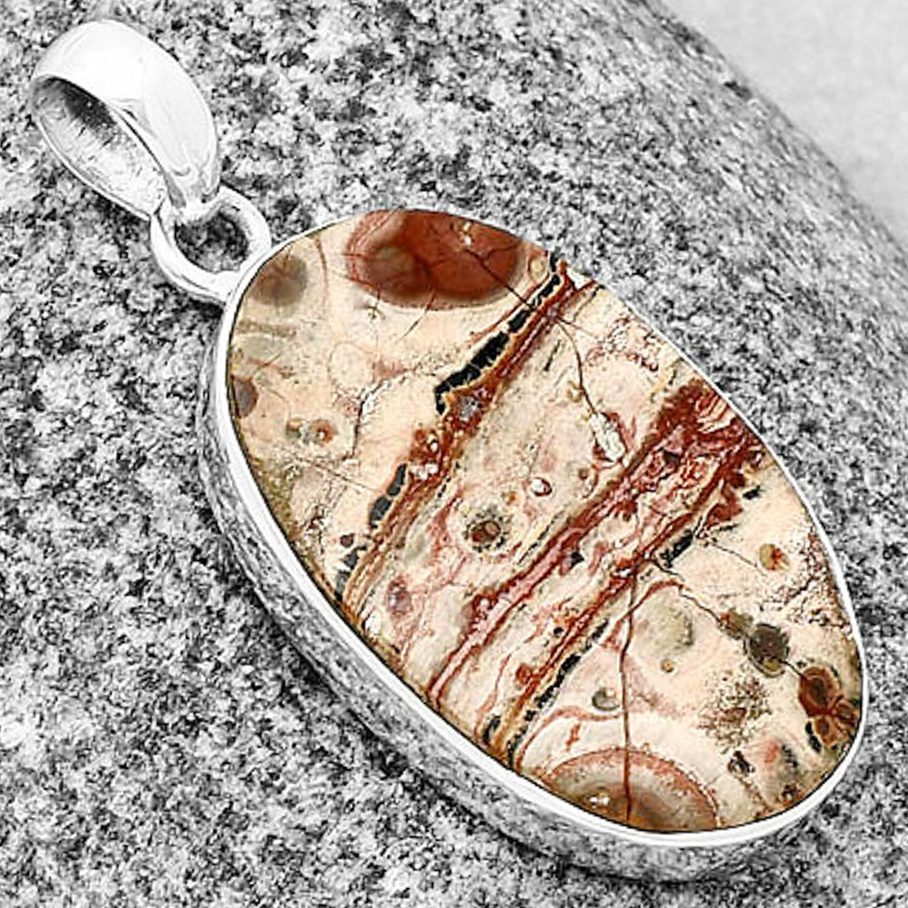 Natural Picture Jasper Pendant P-1001 SDP136939