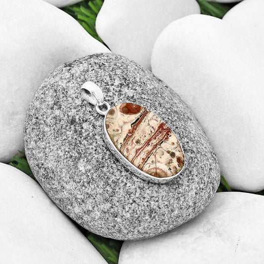 Natural Picture Jasper Pendant P-1001 SDP136939