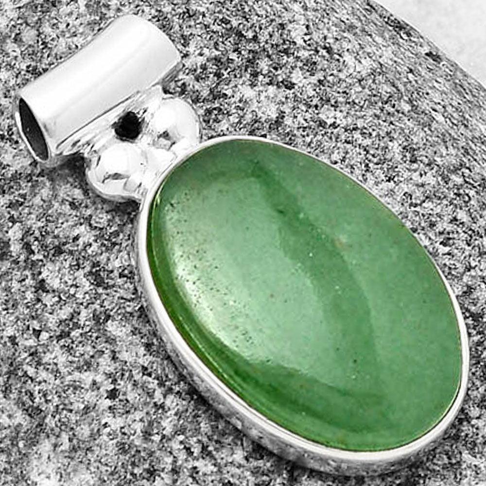 Natural Green Aventurine Pendant P-1259 SDP137046