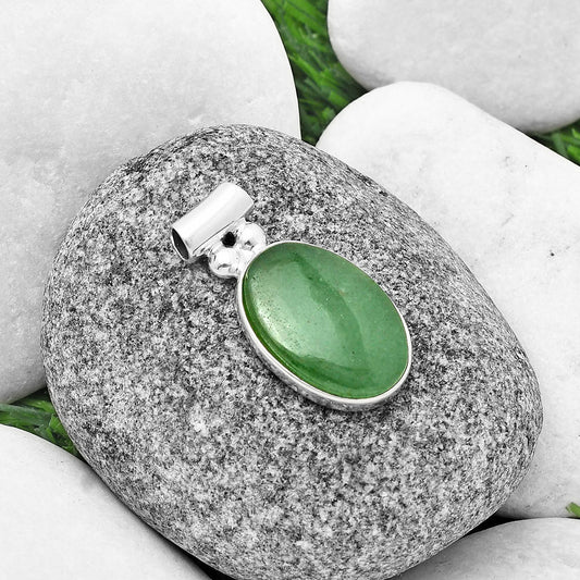 Natural Green Aventurine Pendant P-1259 SDP137046