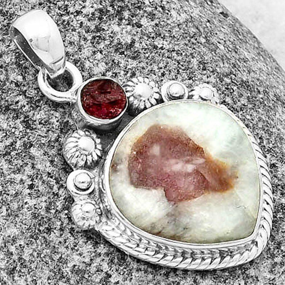 Pink Tourmaline in Quartz & Pink Tourmaline Pendant P-1616 SDP137085