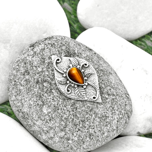 Natural Tiger Eye - Africa Pendant P-1518 SDP137172