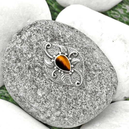 Natural Tiger Eye - Africa Pendant P-1518 SDP137197