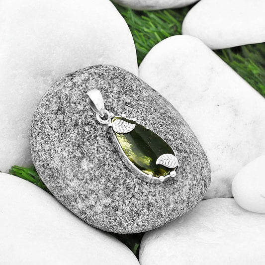 Natural Chrome Chalcedony Pendant P-1226 SDP137620
