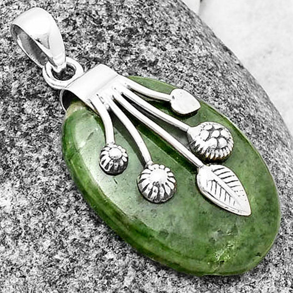 Natural Serpentine Pendant P-1647 SDP137704