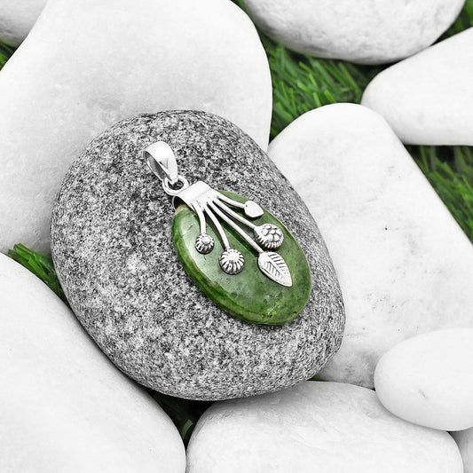 Natural Serpentine Pendant P-1647 SDP137704