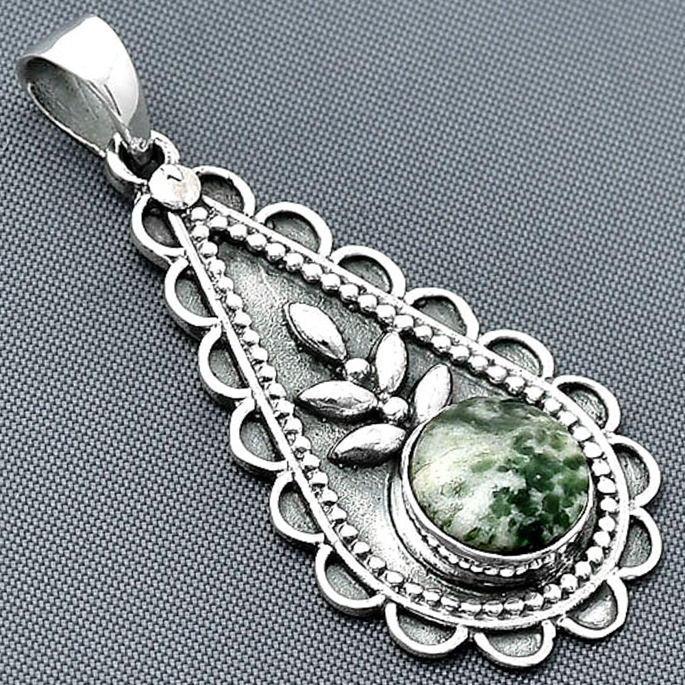 Natural Dioptase Pendant P-1033 SDP137904
