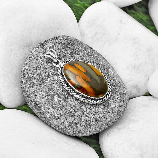Natural Fruit Jasper Pendant P-1074 SDP138748