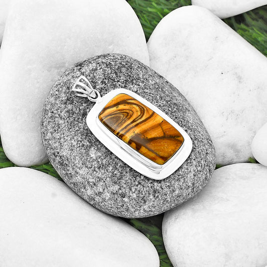 Natural Outback Jasper Pendant P-1076 SDP138816