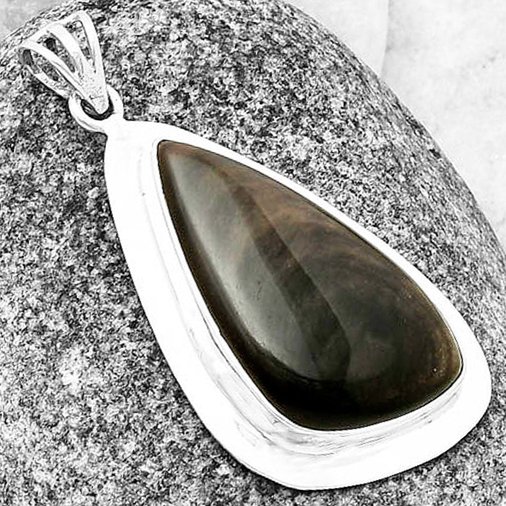 Natural Hypersthene - Canada Pendant P-1076 SDP138828