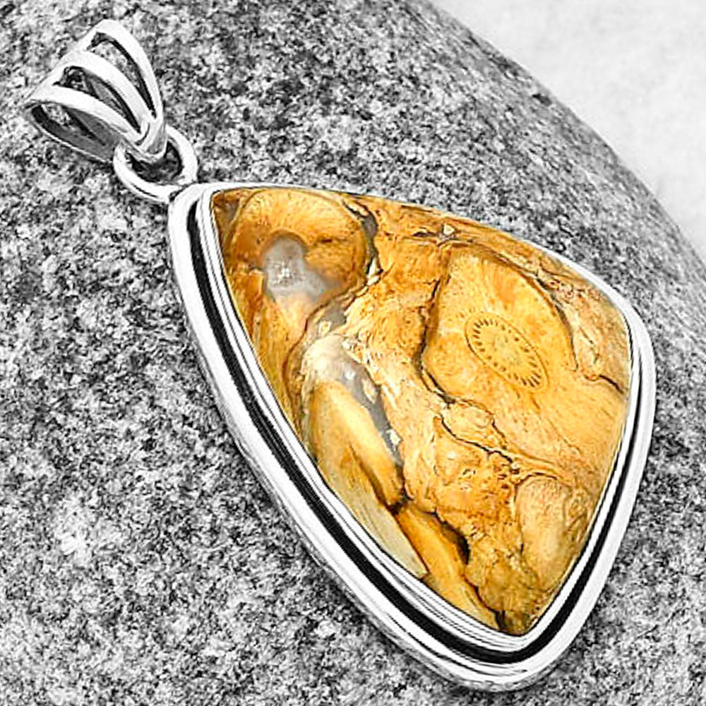Natural Rock Calcy Pendant P-1050 SDP138891