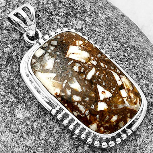 Natural Wild Horse Jasper Pendant P-1073 SDP139802