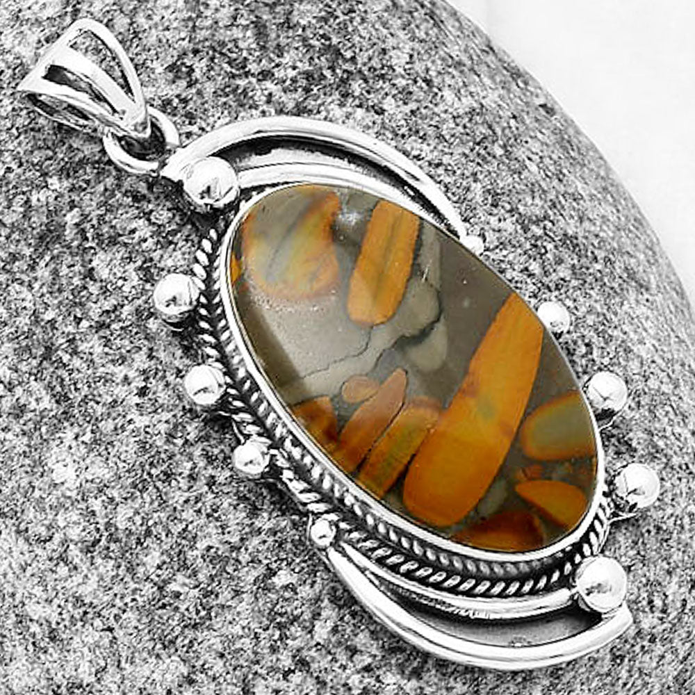 Natural Fruit Jasper Pendant P-1012 SDP139848