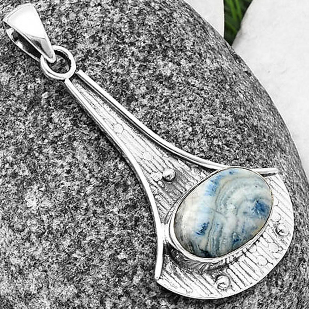 Natural Blue Scheelite - Turkey Pendant P-1195 SDP140234