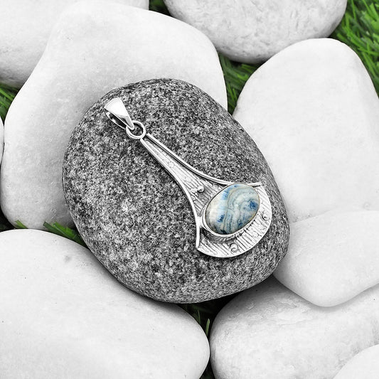 Natural Blue Scheelite - Turkey Pendant P-1195 SDP140234